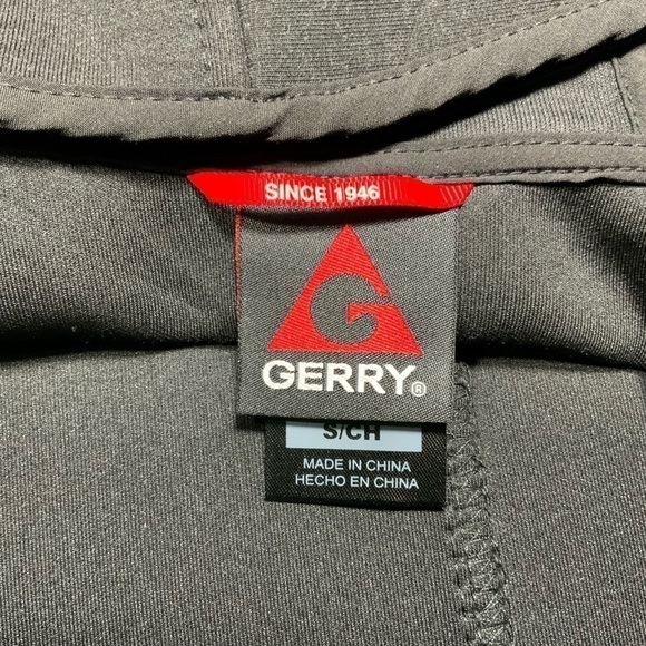 GERRY Weather Resistant Outdoor Women’s Hooded Vest Small Black - Picture 7 of 9